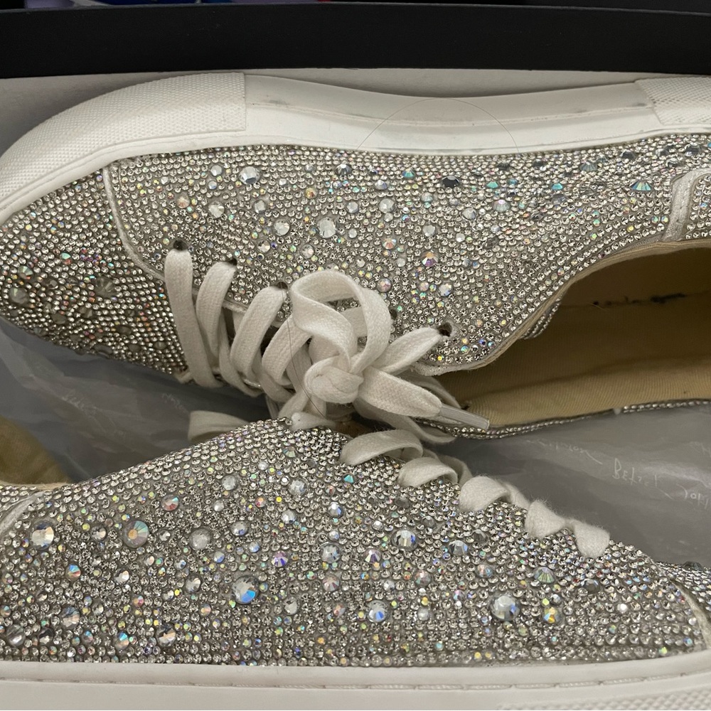 Betsy Johnson Rhinstone Sneakers